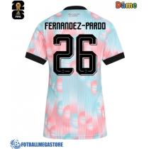 Fotballdrakt Dame Belgia Matias Fernandez-Pardo #26 Bortedrakt VM 2026 Kortermet